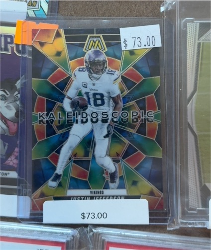 2025 Panini Mosaic Kaleidoscopic Justin Jefferson — front