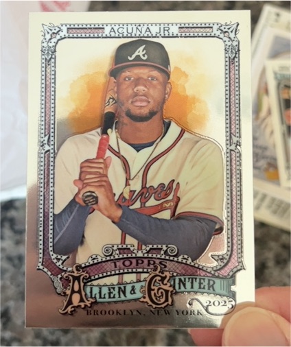 2025 Topps Allen & Ginter #103 Ronald Acuna Jr. — front