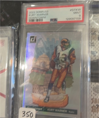 2022 Donruss Kurt Warner Downtown #DTKW — front
