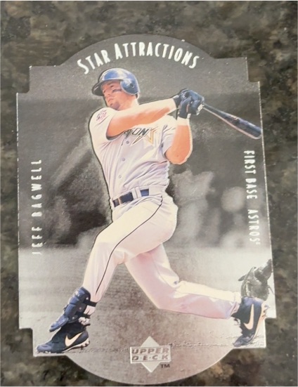 1997 Upper Deck Star Attractions #SA3 Jeff Bagwell — front