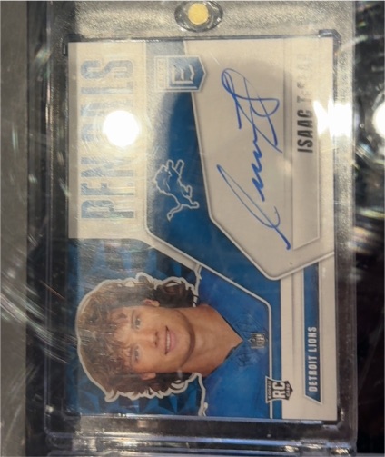2025 Panini Donruss Elite Pen Pals #PP-ITE Isaac TeSlaa — front