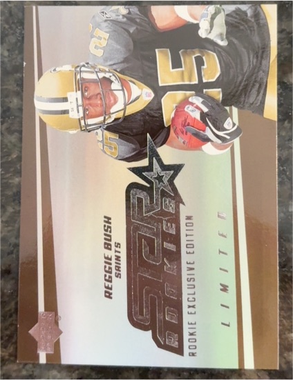 2006 Upper Deck Star Rookie Exclusive Edition Limited Reggie Bush — front