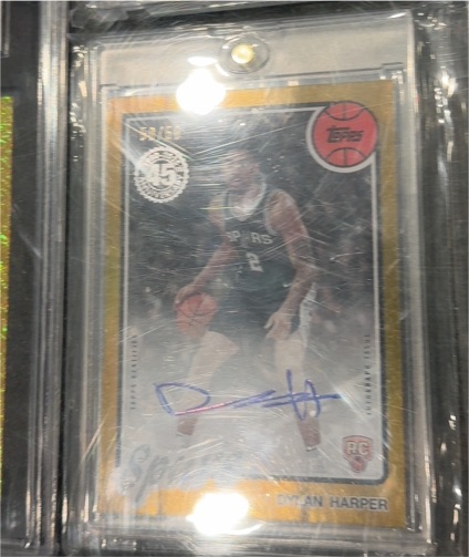 2025-26 Topps Basketball #80B2R-DH Dylan Harper — front