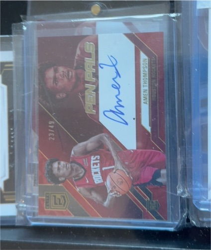 2024 Panini Donruss Elite Pen Pals #Amen Thompson — front