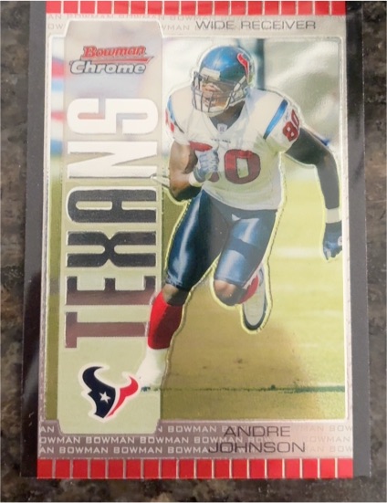 2005 Bowman Chrome #97 Andre Johnson — front