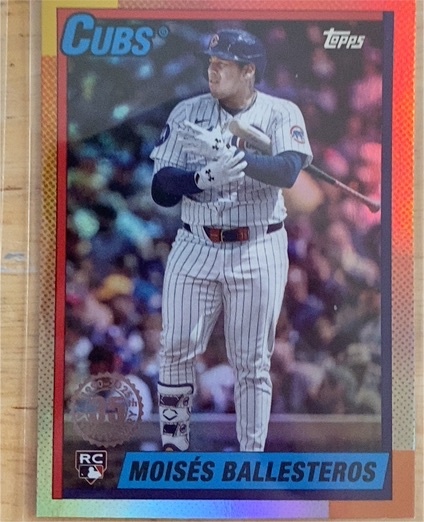 2025 Topps Update Series #U90-12 Moisés Ballesteros — front