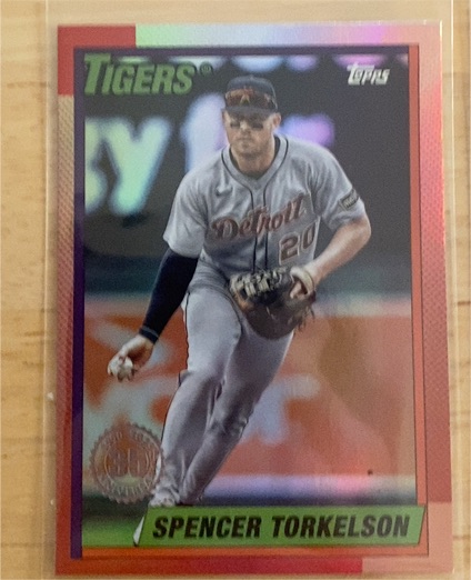 2025 Topps Update Series - 1990 Topps Baseball #U90-48 Spencer Torkelson — front
