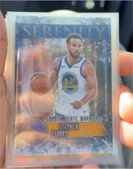 2025-26 Topps Chrome #SY-3 Stephen Curry Serenity — front