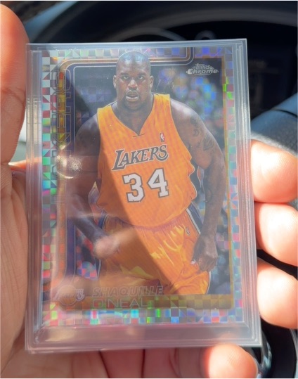 2025-26 Topps Chrome #242 Shaquille O'Neal — front