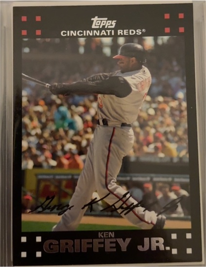 2007 Topps #450 Ken Griffey Jr. Cincinnati Reds — front