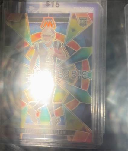 2025 Panini Mosaic #3 Tetairoa McMillan Kaleidoscopic Rookie Card — front