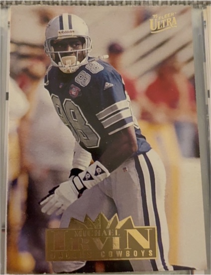 1995 Fleer Ultra #73 Michael Irvin — front