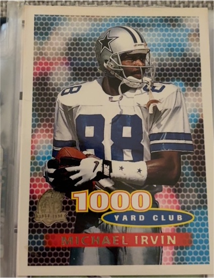 1996 Topps #244 Michael Irvin — front