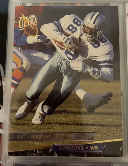 1993 Fleer Ultra #91 Michael Irvin — front
