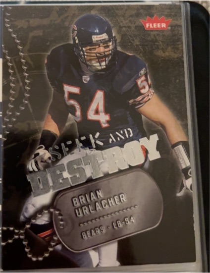 2006 Fleer Seek and Destroy #SD-BU Brian Urlacher — front