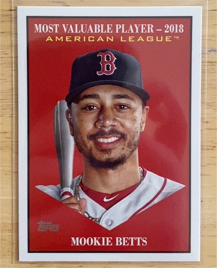 2025 Topps Update #MV-11 Mookie Betts — front