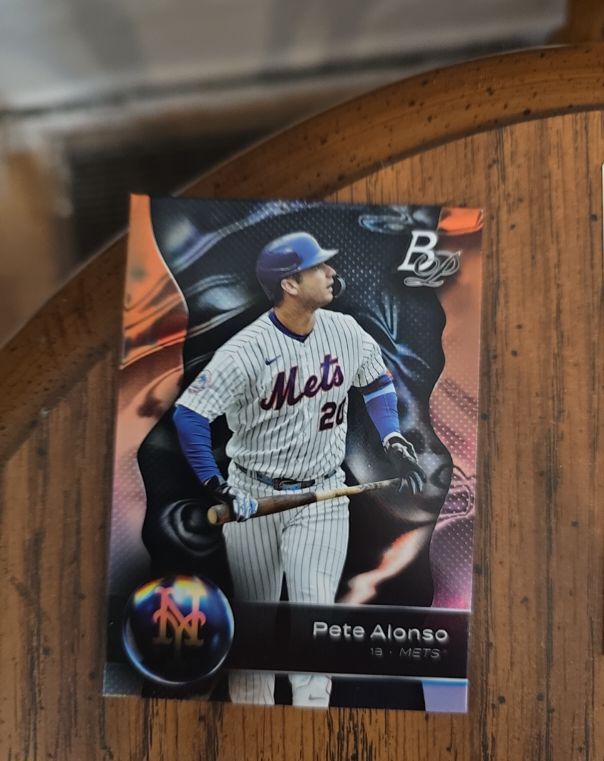 2023 Bowman Platinum #81 Pete Alonso — front