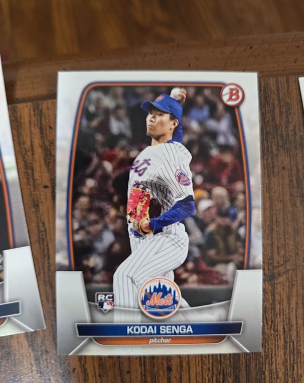2023 Bowman #75 Kodai Senga Rookie Card — front