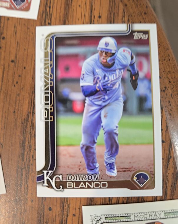 2025 Topps Update #US88 Dairon Blanco — front