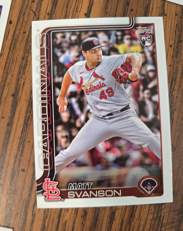 2025 Topps Update #US293 Matt Svanson — front