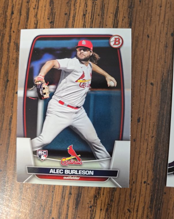 2023 Bowman #47 Alec Burleson — front