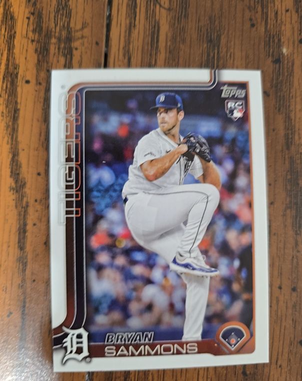 2025 Topps Update Series #US198 Bryan Sammons — front