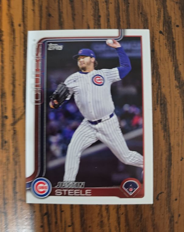 2025 Topps Update #US248 Justin Steele — front
