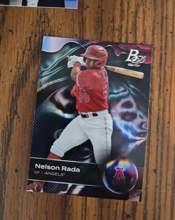 2023 Bowman Platinum #TOP-40 Nelson Rada — front
