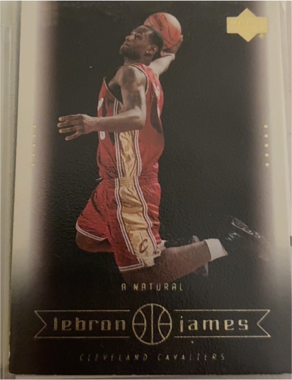 2003 Upper Deck Box Set #22 LeBron James — front