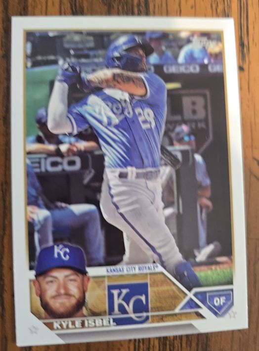 2023 Topps Series 2 #578 Kyle Isbel — front