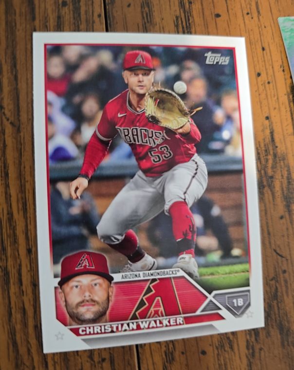 2023 Topps Series 2 #639 Christian Walker — front