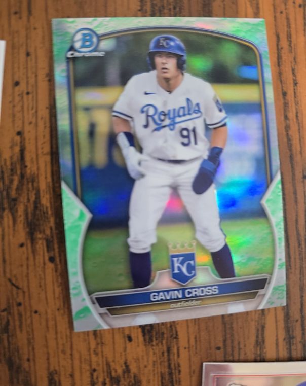 2023 Bowman Chrome #BCP-109 Gavin Cross — front