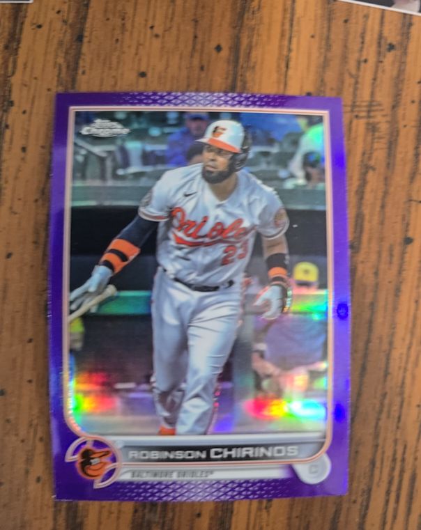 2022 Topps Chrome Update #USC183 Robinson Chirinos — front
