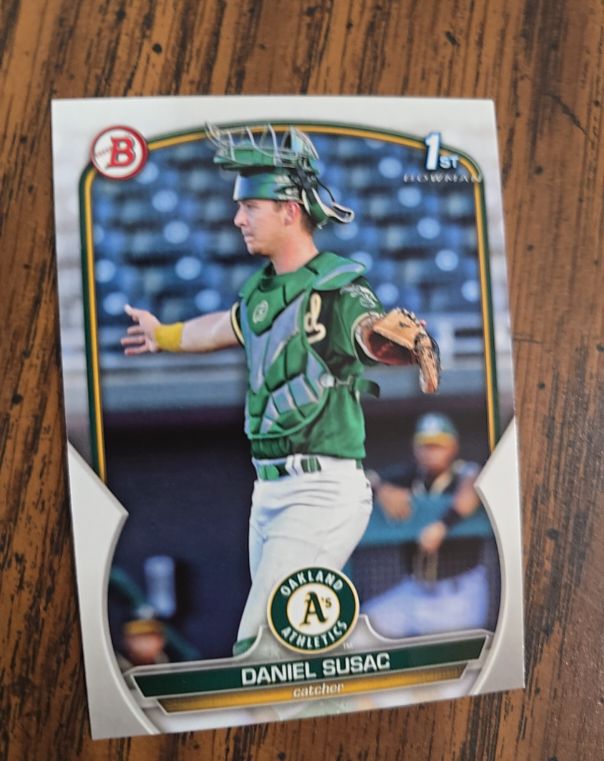 2023 Bowman Prospects #BP-5 Daniel Susac — front
