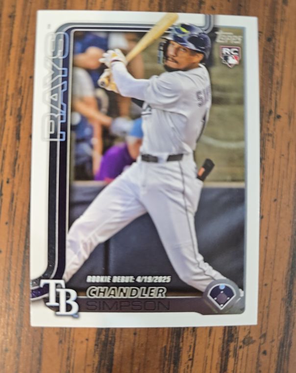 2025 Topps Chrome Update #USC17 Chandler Simpson — front