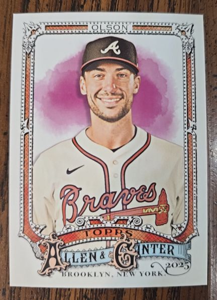 2025 Topps Allen & Ginter #168 Matt Olson — front