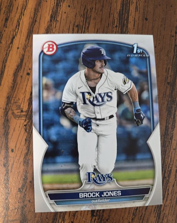 2023 Bowman Baseball #BP-115 Brock Jones — front