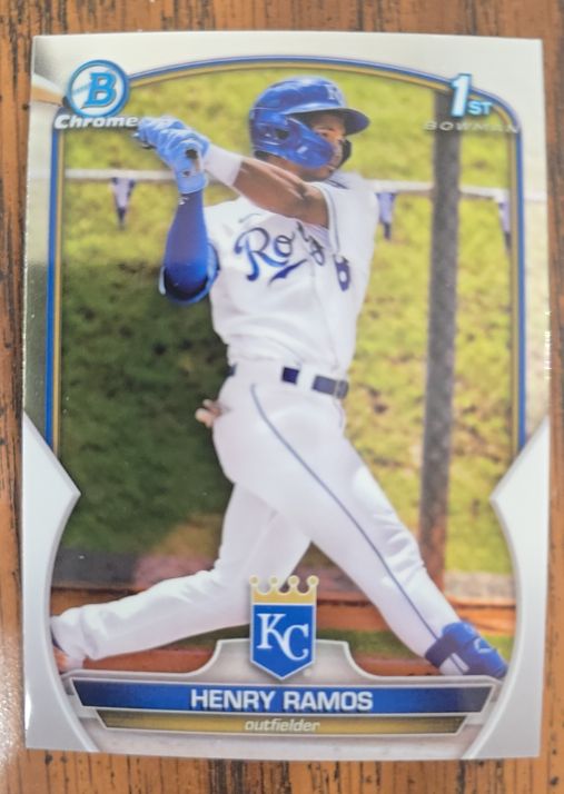 2023 Bowman Chrome Prospects #BCP-96 Henry Ramos — front