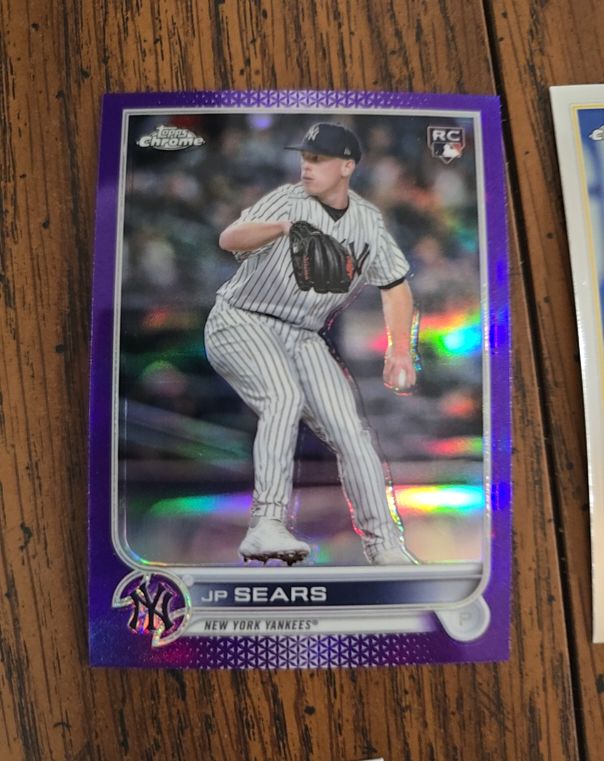 2022 Topps Chrome Update #USC110 JP Sears — front