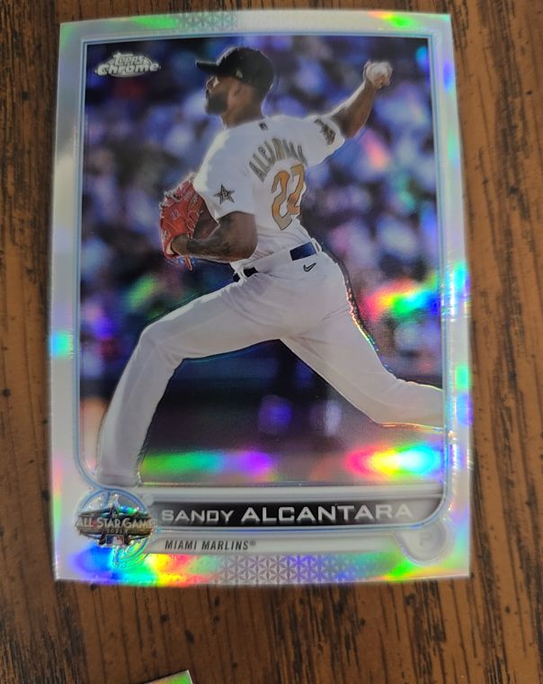 2022 Topps Chrome Update Series #ASGC-39 Sandy Alcantara — front