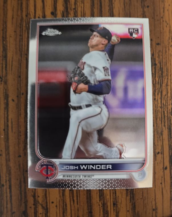 2022 Topps Chrome Update #USC137 Josh Winder — front