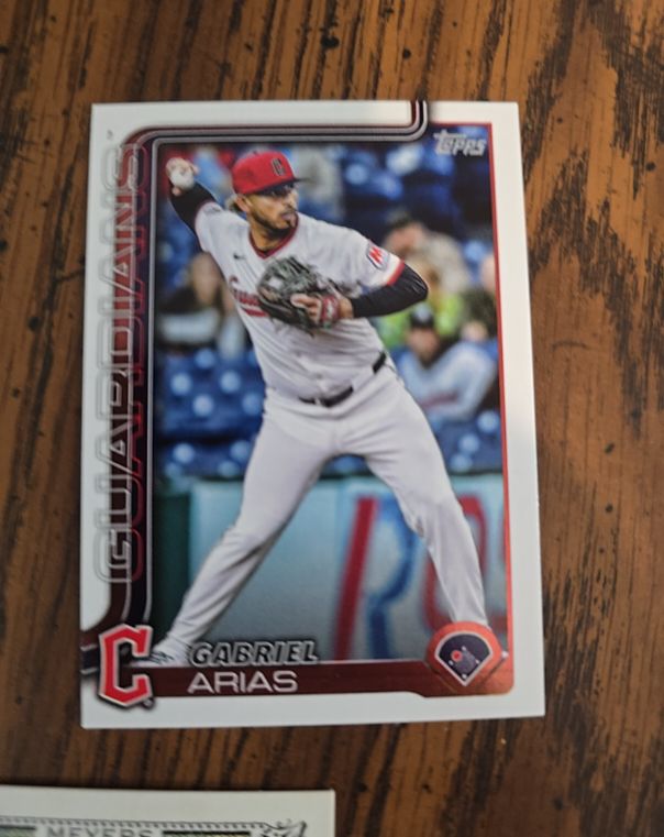 2025 Topps Update Series #US206 Gabriel Arias — front