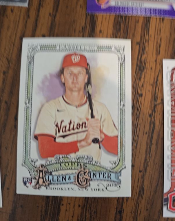 2025 Topps Allen & Ginter # Unknown Washington Nationals Player — front