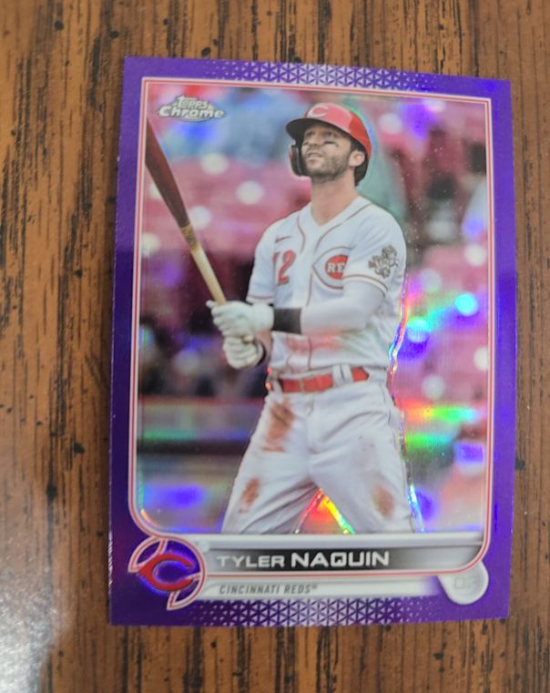 2022 Topps Chrome Update #USC20 Tyler Naquin — front