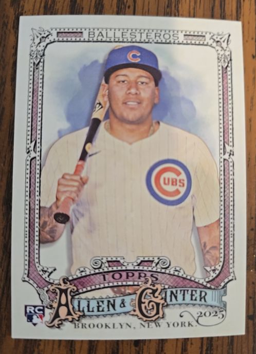 2025 Topps Allen & Ginter #219 Moises Ballesteros — front