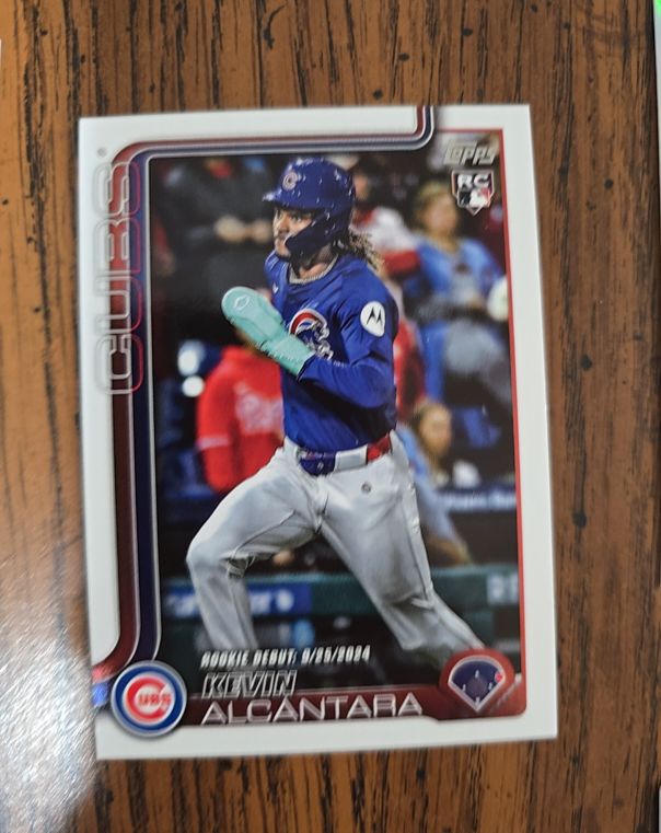 2025 Topps Update #US128 Kevin Alcantara — front