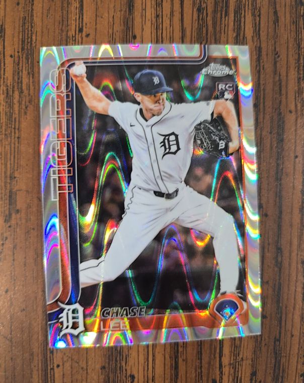 2025 Topps Chrome Update #73 Chase Lee — front