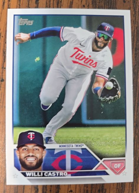 2023 Topps #411 Willi Castro Minnesota Twins — front
