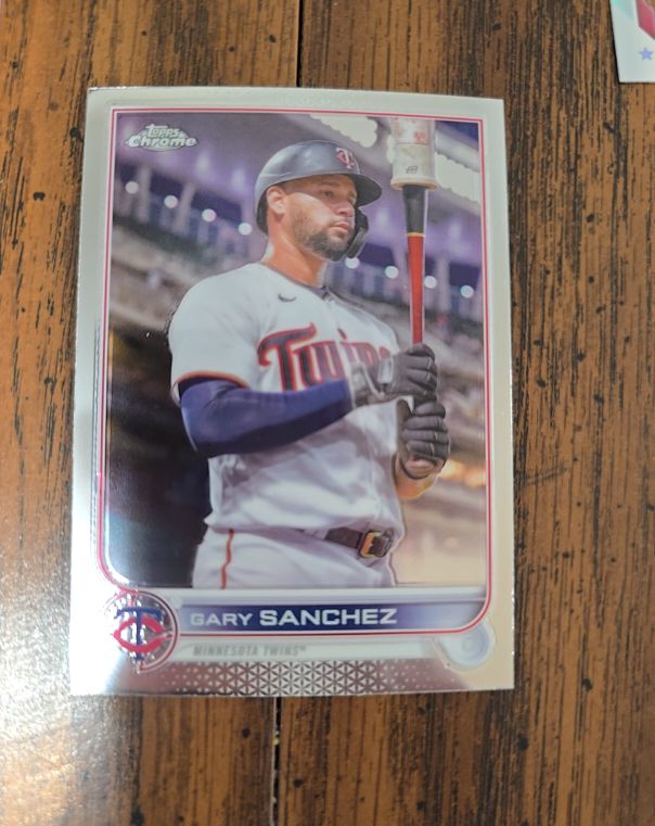 2022 Topps Chrome Update #USC81 Gary Sanchez — front