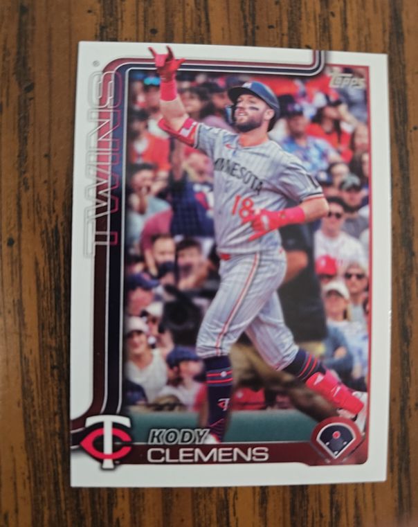 2025 Topps Update #US208 Kody Clemens — front